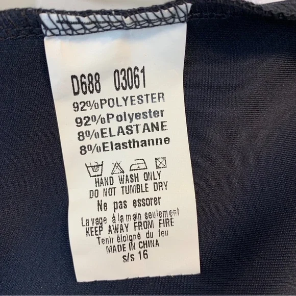 AX Paris | NW Plunge Hourglass Bodycon Midi Dress Navy Size 4 - Picture 15 of 16